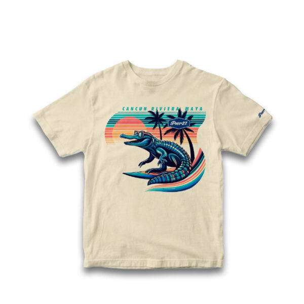 Surfing Crocodile